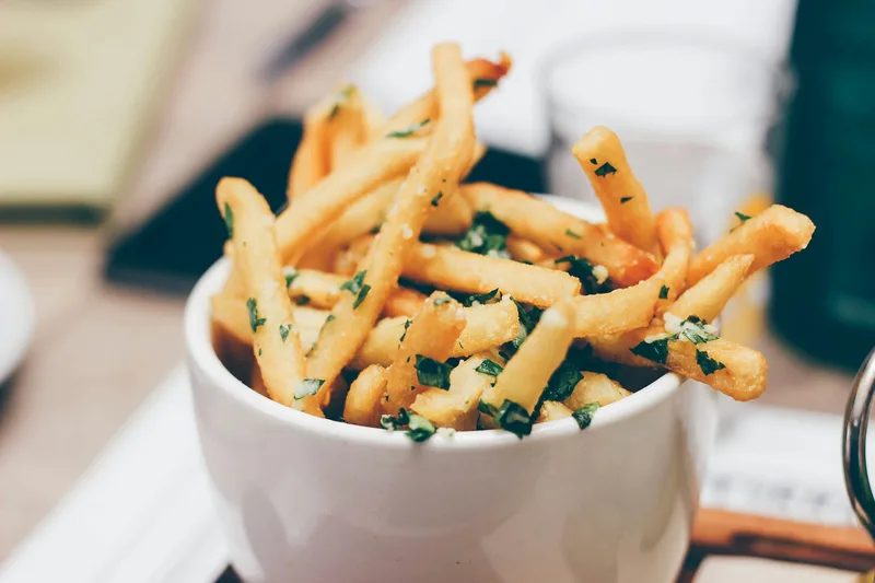 French Fries at 080 Cafe & Juice, Cooke Town, Bengaluru